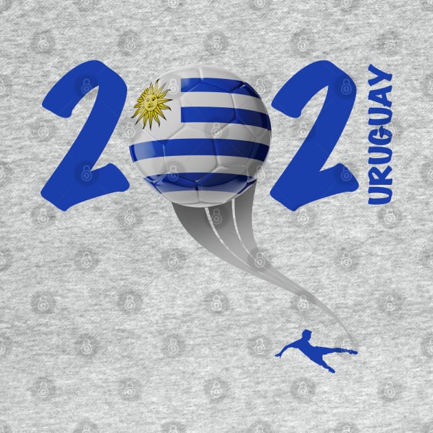 Uruguay Copa America Soccer 2021 by DesignOfNations